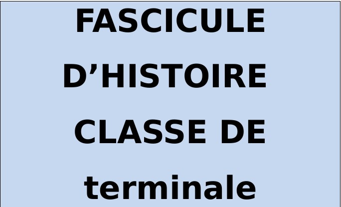 fascicule hg