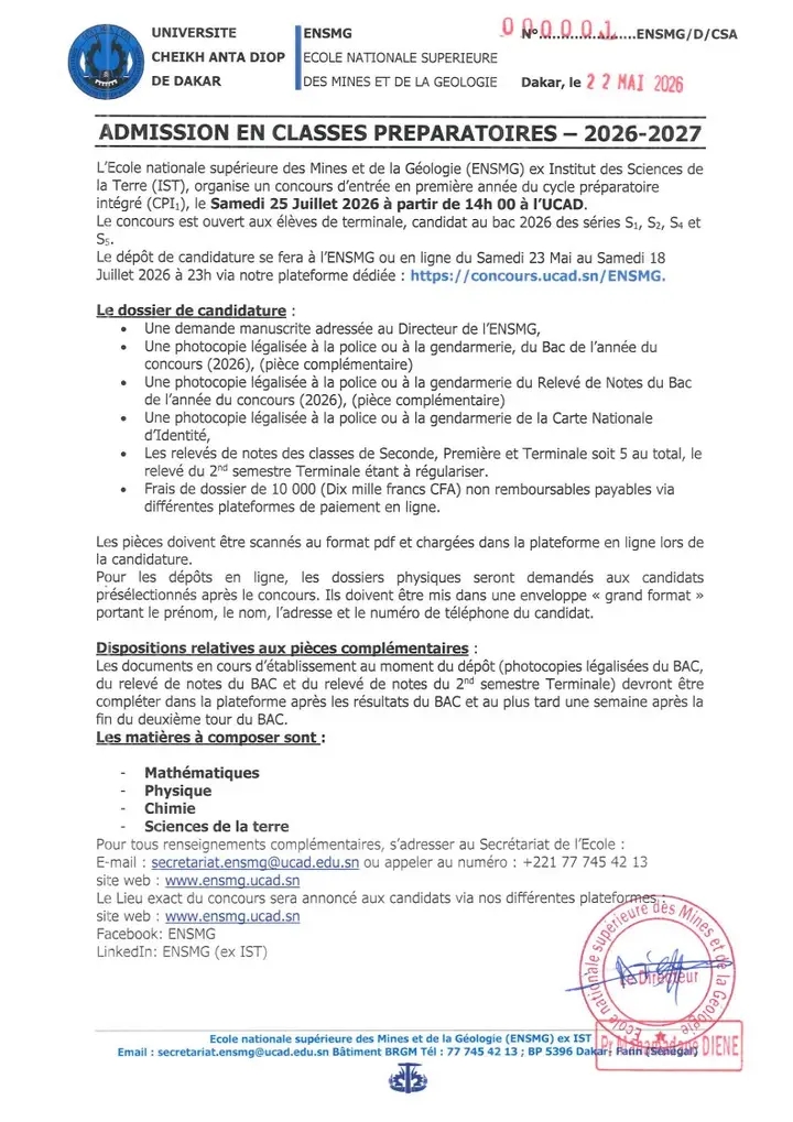 concours ensmg