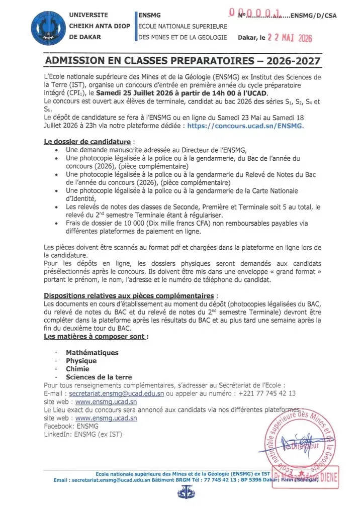 concours ensmg